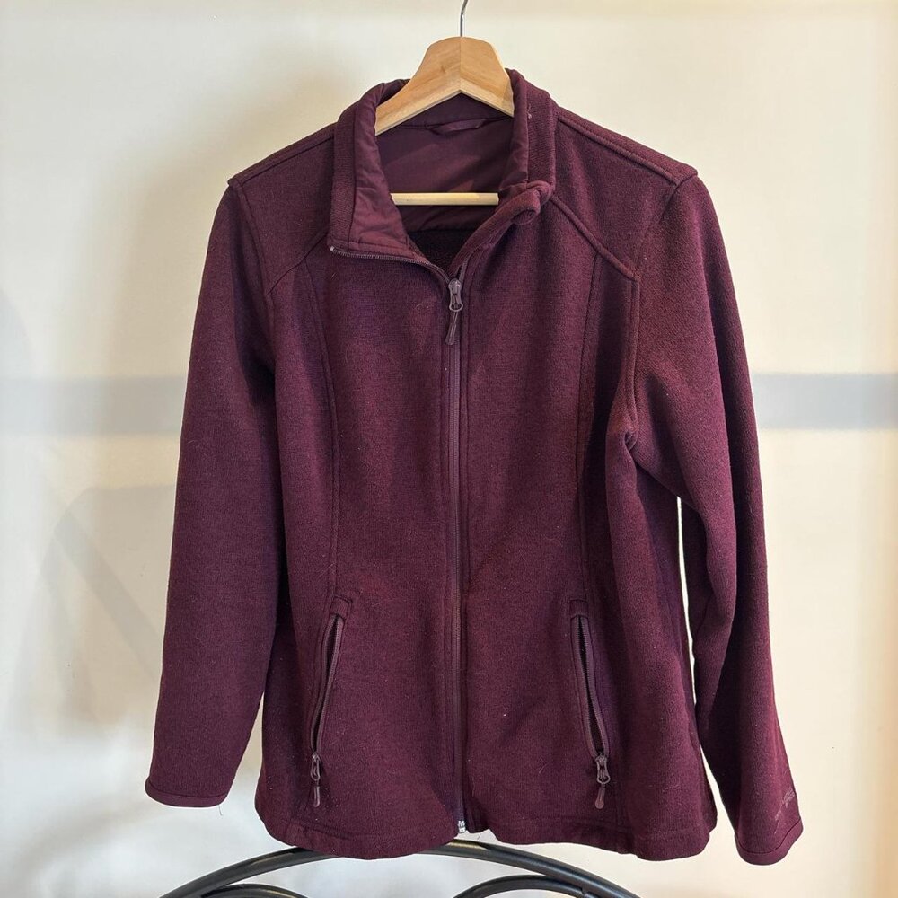 Maroon Running Jacket Size Medium